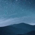 Nature Exploration - Starry Sky Over Mountains